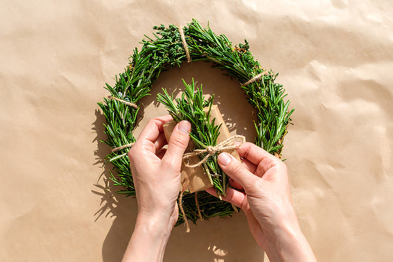 ANZAC Day Rosemary Wreath