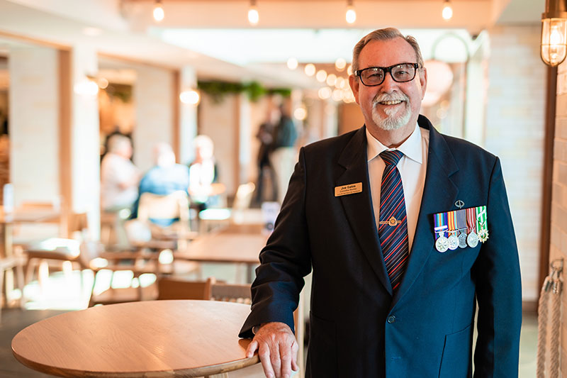 Currumbin Palm Beach RSL Sub Branch Committee Member Mr Joe Gates