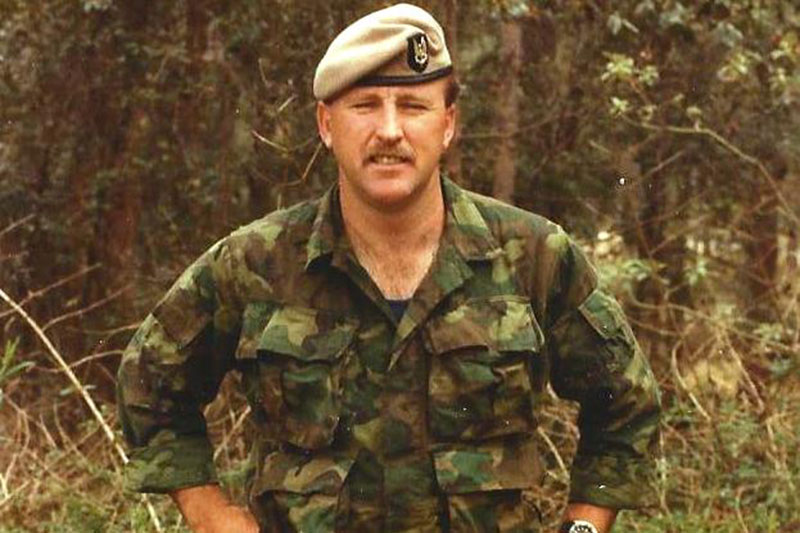 Robert Kilsby in uniform 