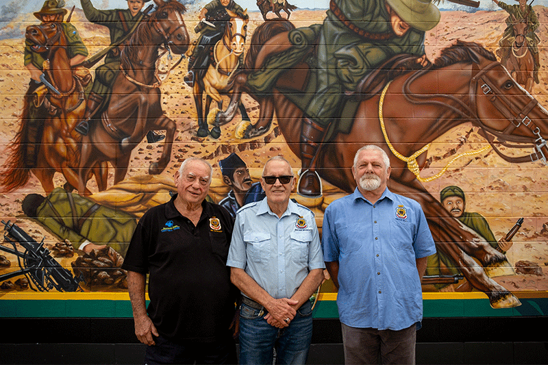 Esk RSL Sub Branch mural