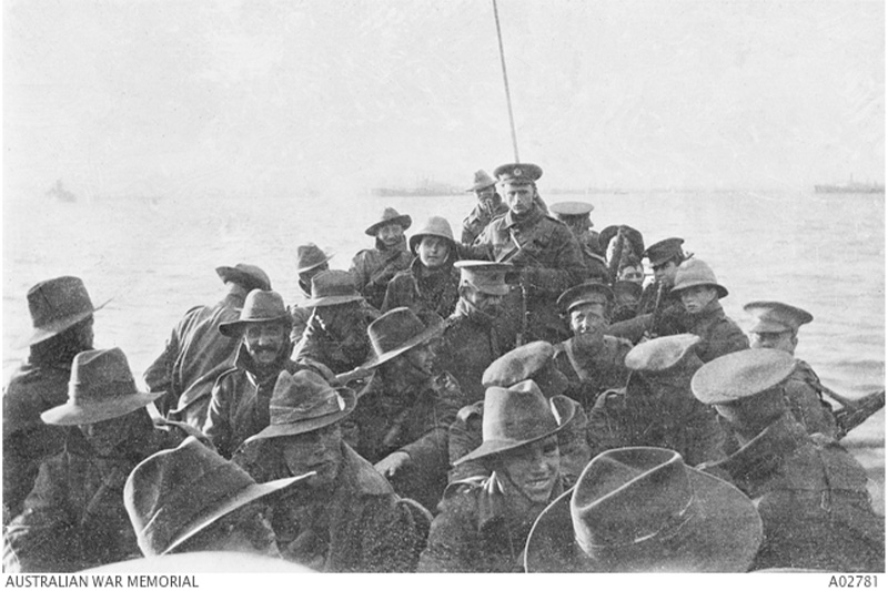 The ANZACs helped shape Australia’s identity . Image credit: Australian War Memorial 