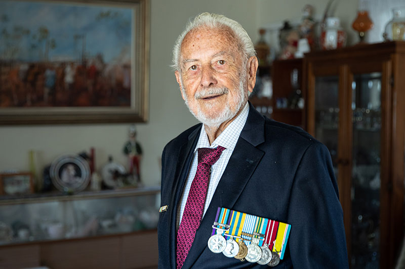 Korean War veteran Victor Jones