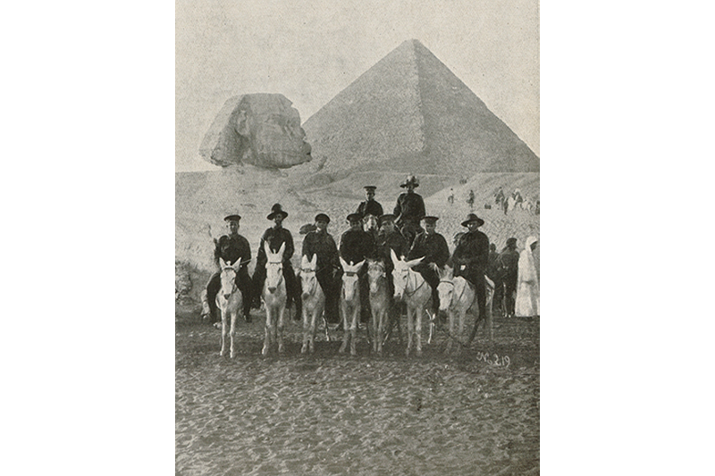 Alderley Cricket Club during WWI. Photo: Queenslander, 3 June 1916, 27