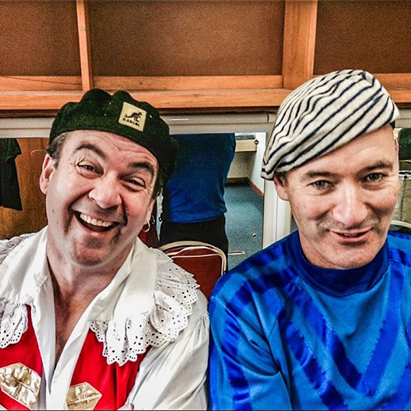 Captain Feathersword & the Blue Wiggle