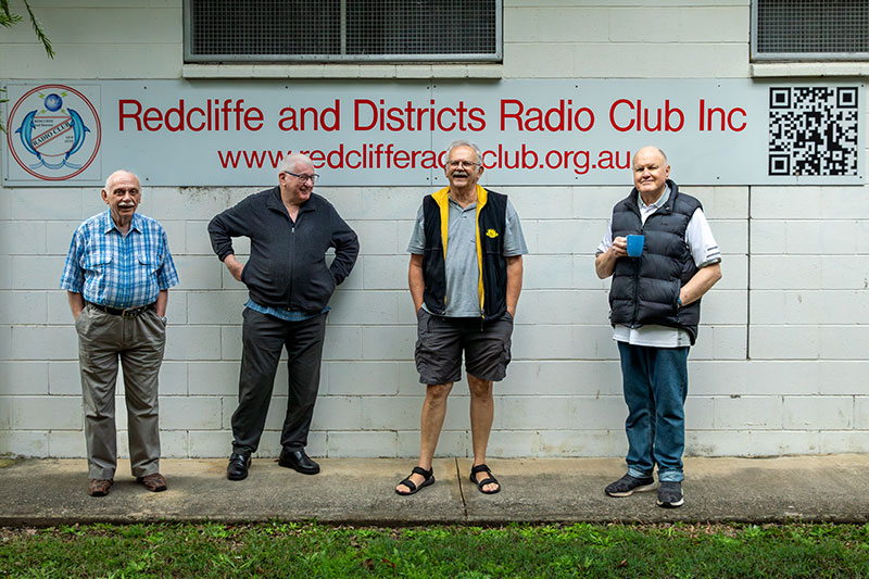 Jeff is one of many veteran members at the Redcliffe and Districts Radio Club