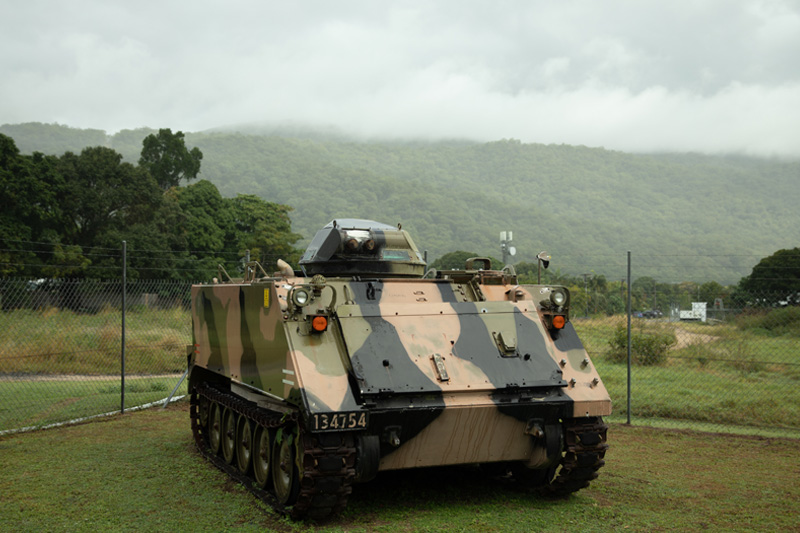 M113-A1 Armoured Personnel Carrier (APC) at Yarrabah RSL Sub Branch