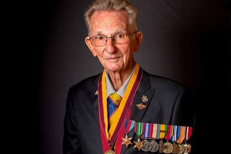 WWII veteran Len McLeod