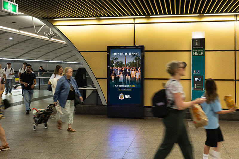 RSL Queensland OMA outdoor advertising