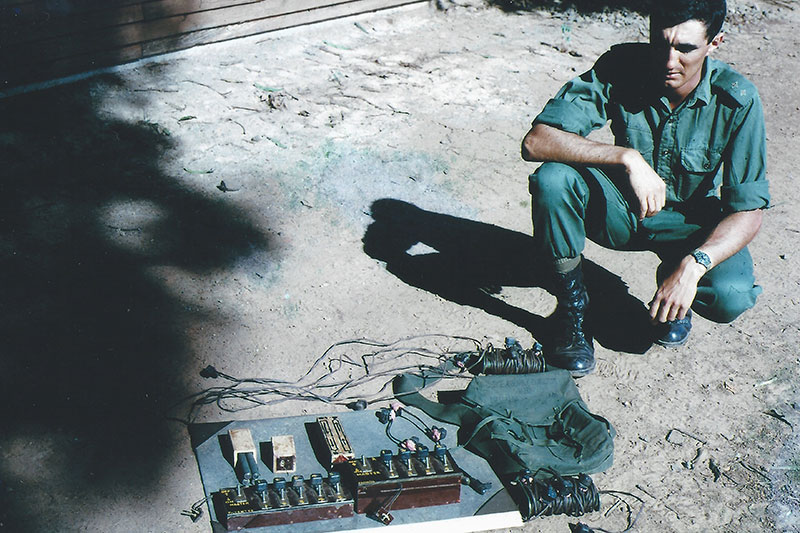 George's career in the army spanned more than three decades