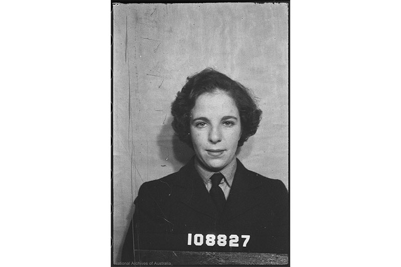 Betty Robinson WAAAF image credit National Archives of Australia