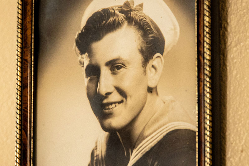 Victor enlisted in the Royal Australian Navy when he was 19 years old