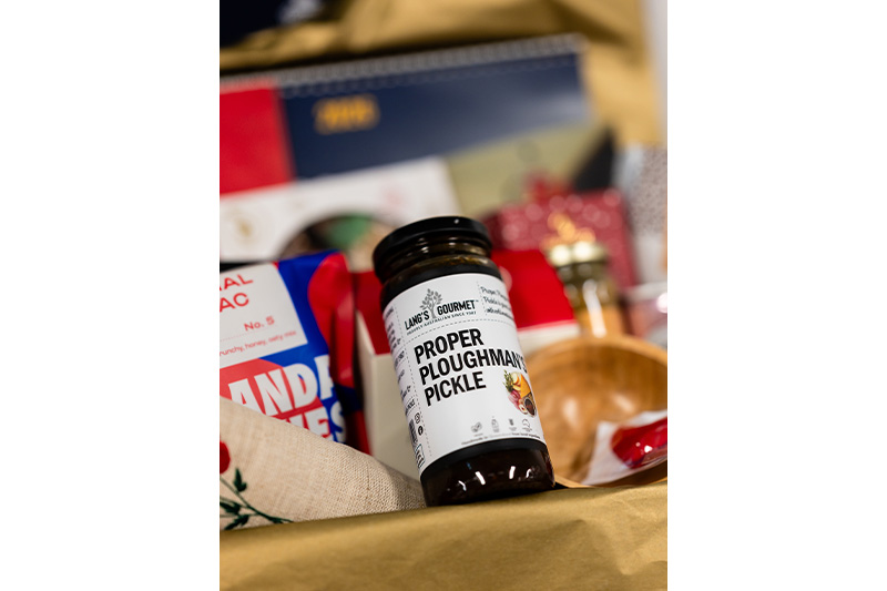 Lang's Gourmet Proper Ploughman's Pickle jar