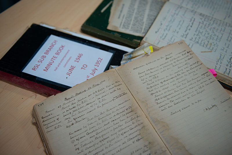 Image of a Veteran's diary