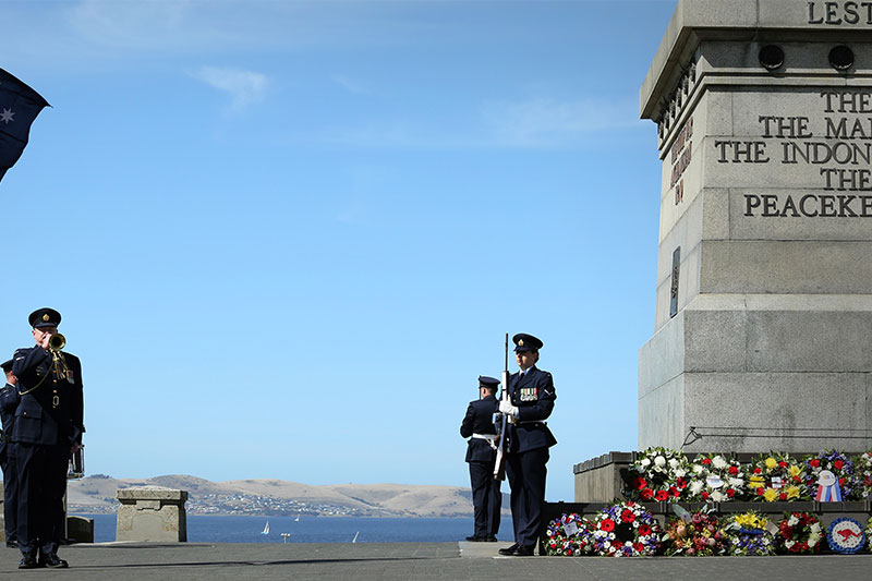 Hobart Cenotaph Defence Images
