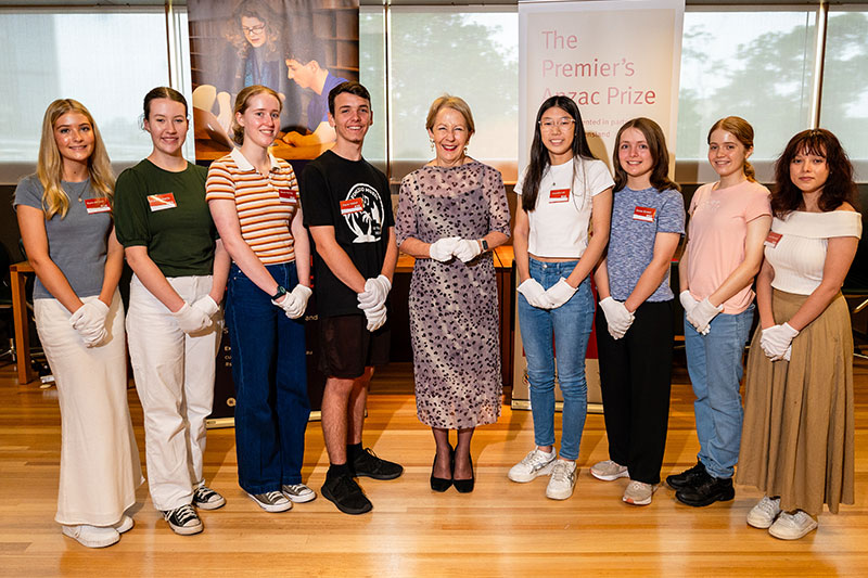 Queensland Premier's Anzac Prize recipients